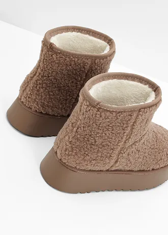 Plateau boots • taupe • bonprix online shop