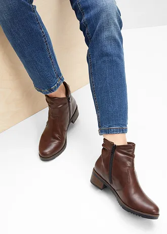 Rieker enkellaarsjes • bruin • bonprix online shop