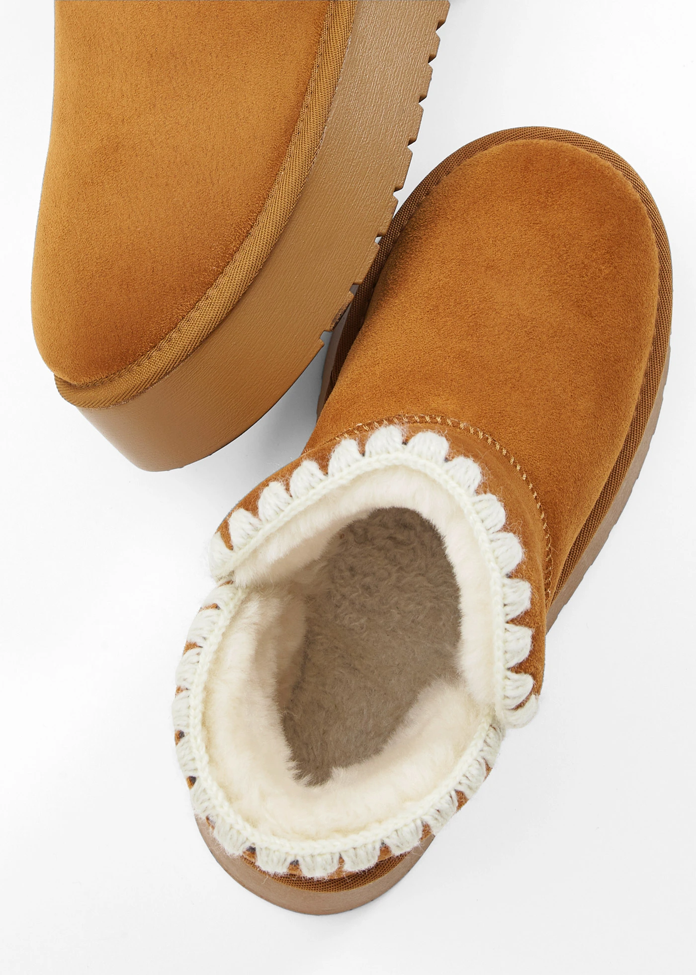 Kotníková obuv na platformě • oříšková • bonprix obchod