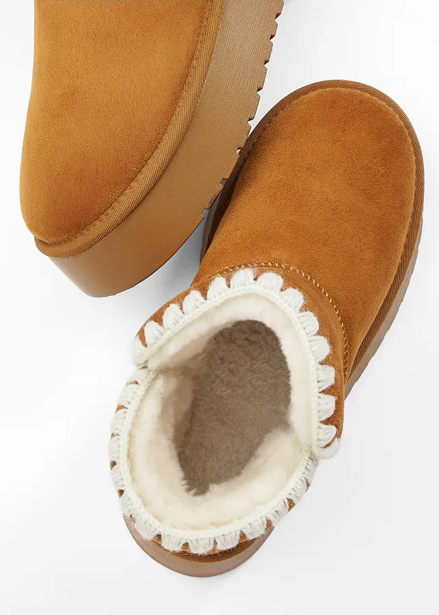 Plateau boots • hazelnoot • bonprix online shop