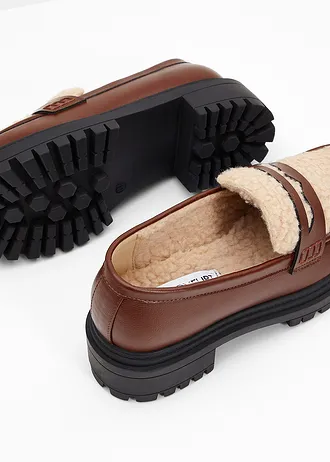 Chunky loafers • mahoniebruin • bonprix online shop