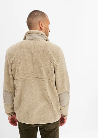 Bunda z medvídkového flísu • nová khaki • bonprix obchod
