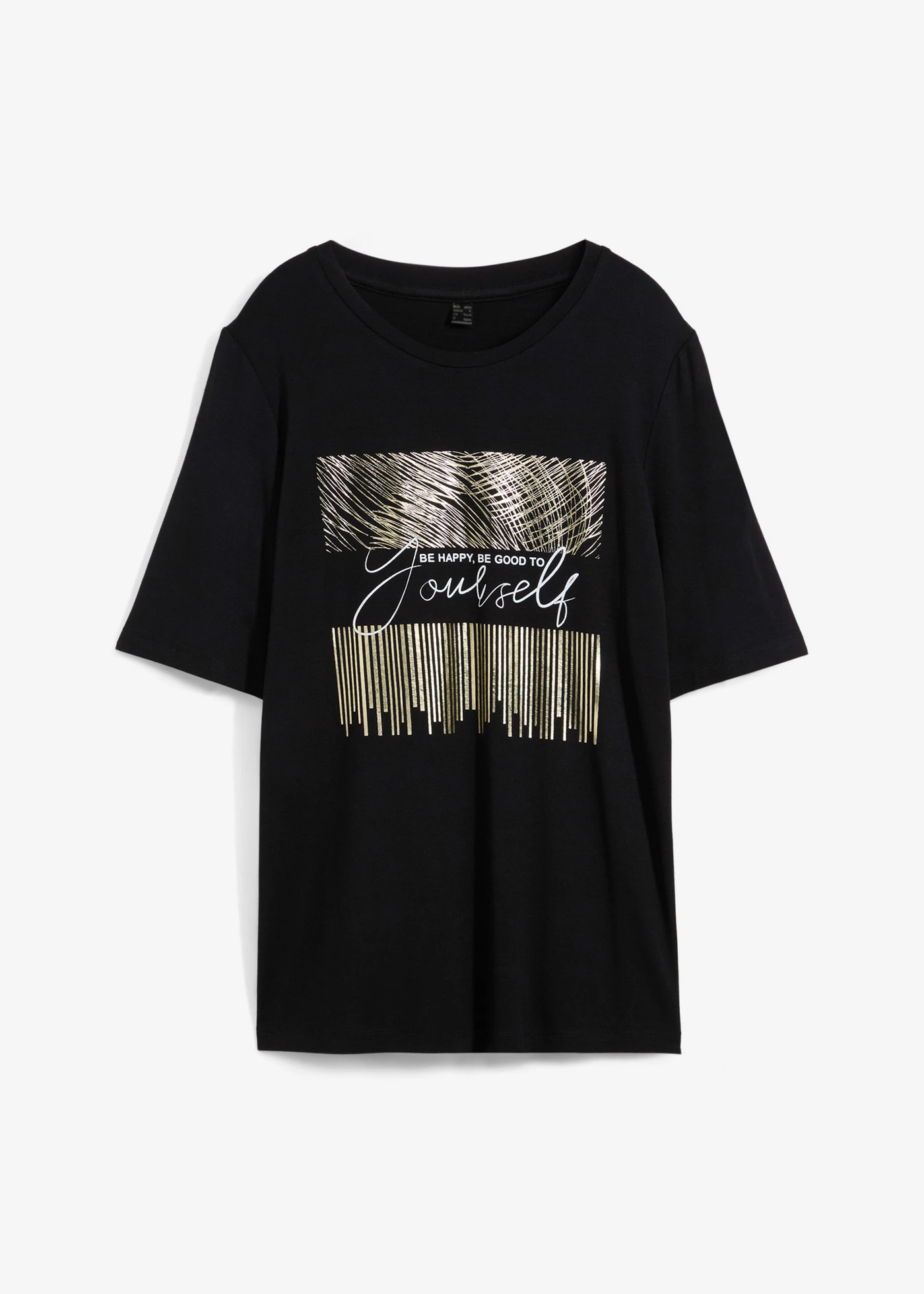 Tričko s potiskem • černá • bonprix obchod