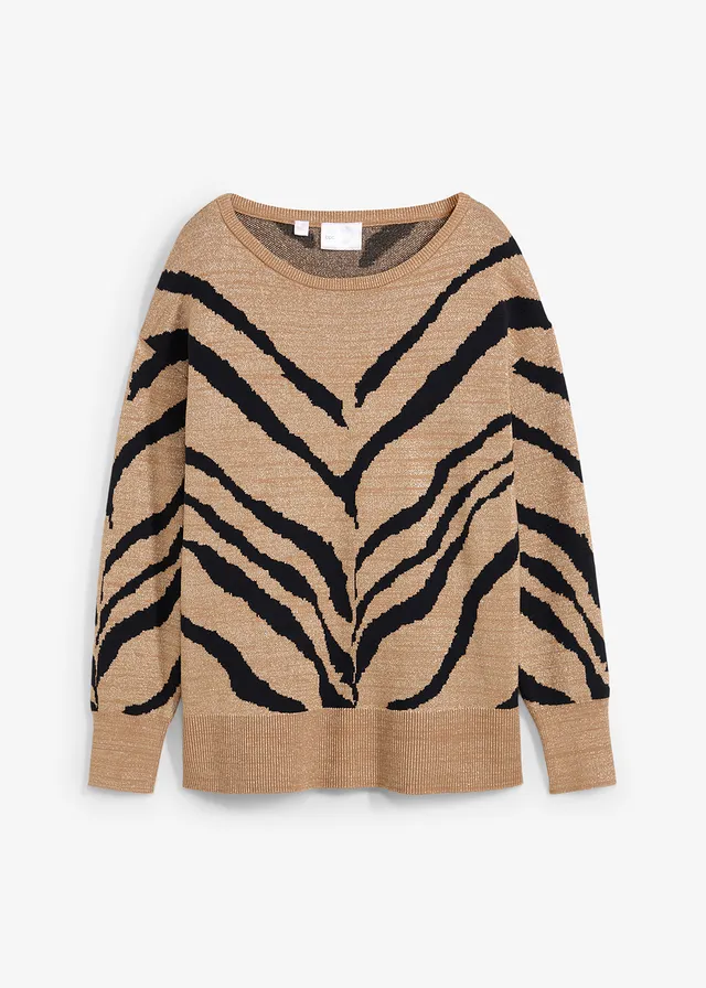 Žakárový pulóver