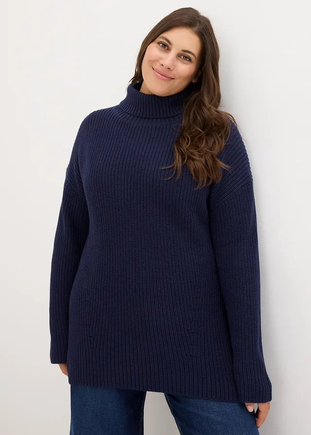 Coltrui van puur katoen, Kleur: donkerblauw