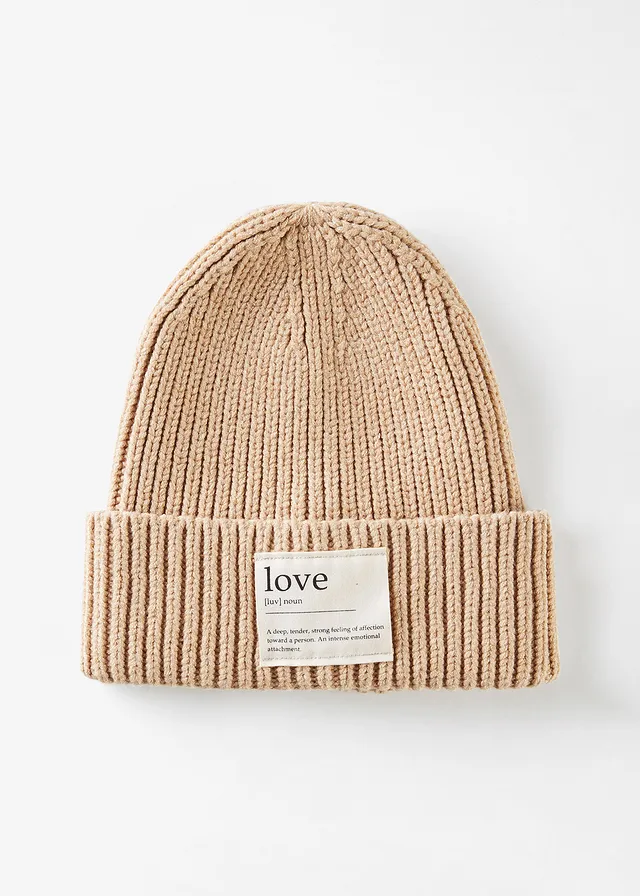 Čepice • hnědošedá • bonprix obchod