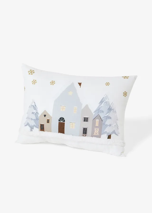 Pernă decorativă cu motiv de iarnă