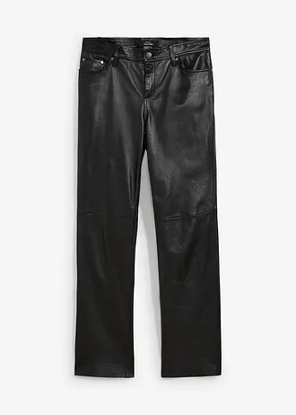 Pantalon en cuir nappa d'agneau