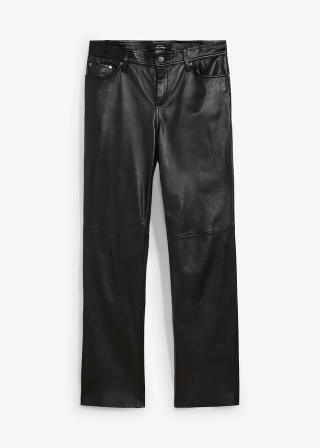 Pantaloni din piele nappa de miel