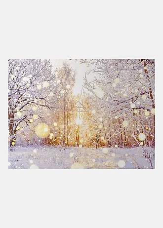 Paillasson avec paysage de Noël