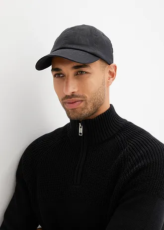 Svetr s límečkem na zip, Regular Fit • černá • bonprix obchod