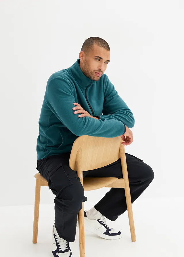 Lot de 2 vestes en polaire • vert poivre+noir • product-page.page-title-suffix