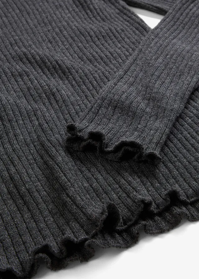Pull en laine mérinos • gris foncé chiné • product-page.page-title-suffix
