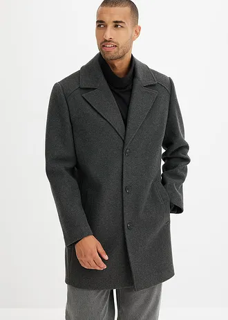 Manteau court • anthracite chiné • Boutique bonprix