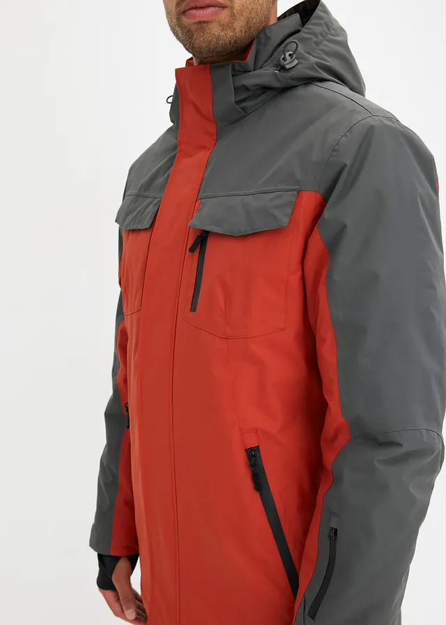 Outdoor winterjas • roestoranje-antraciet • product-page.page-title-suffix