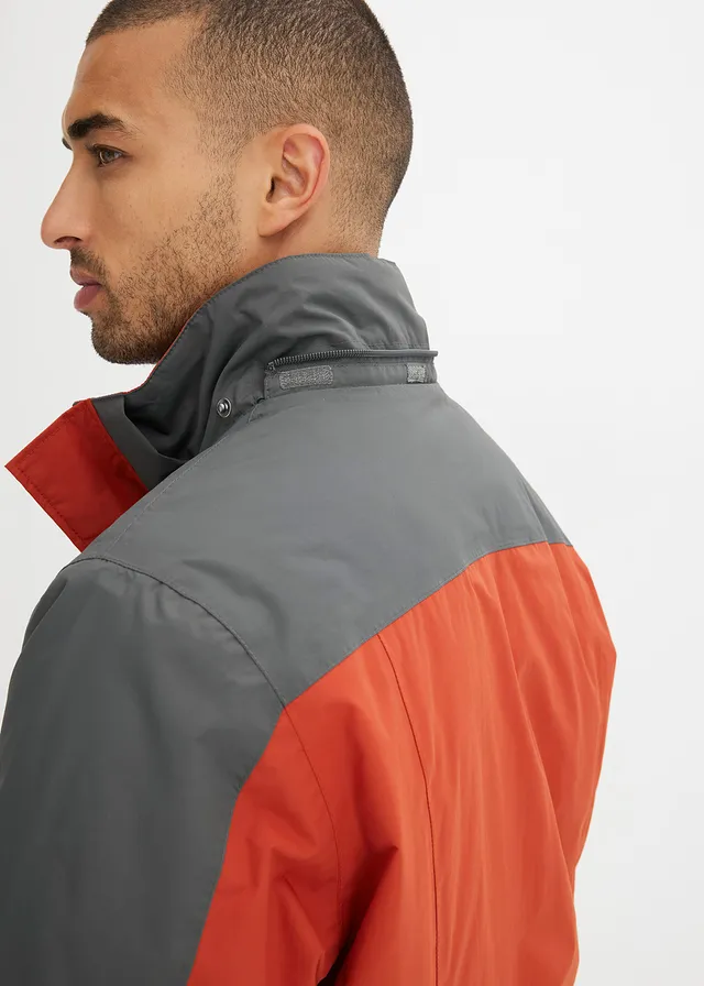 Outdoor winterjas • roestoranje-antraciet • product-page.page-title-suffix