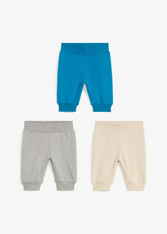 Pantalonași din bumbac organic (set/3 buc.)