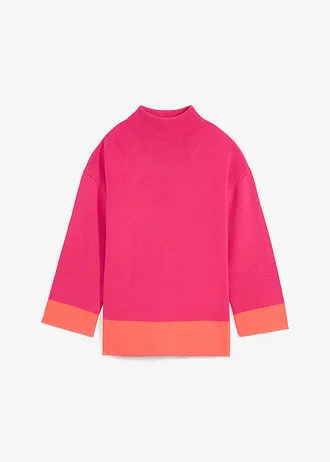 Svetr • pinklady-neonově oranžová • bonprix obchod