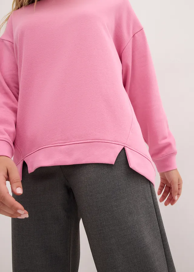 Oversize mikina • růžovopink • bonprix obchod