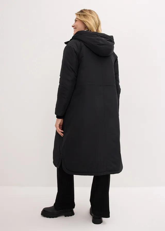 Parka longue, Couleur: noir