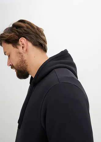 Mikina s kapucí, střih Regular Fit • černá • bonprix obchod