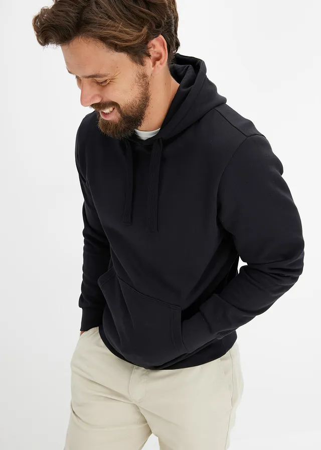 Sweat à capuche regular • noir • product-page.page-title-suffix