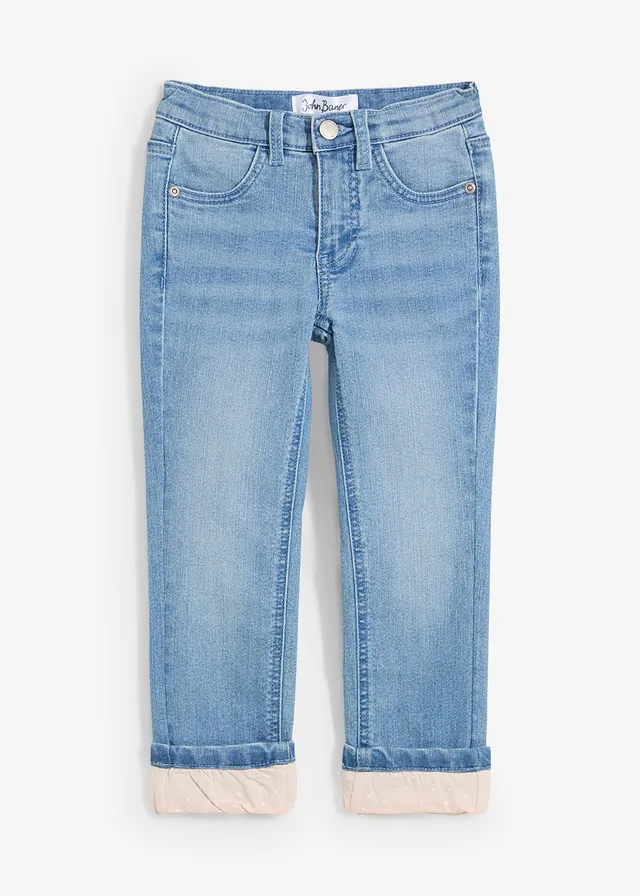 Blugi termo, slim fit