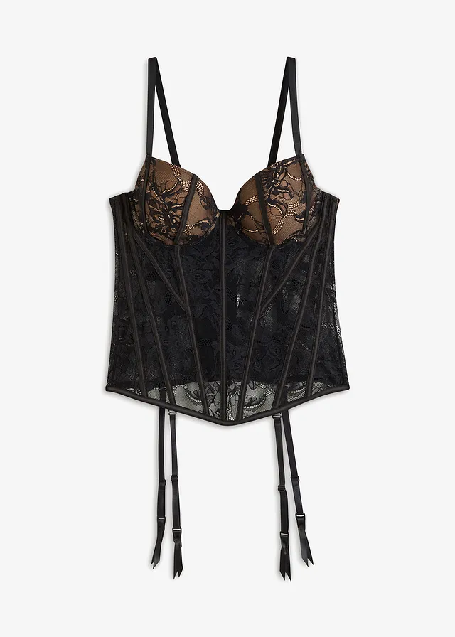 Bustier • zwart • bonprix online shop