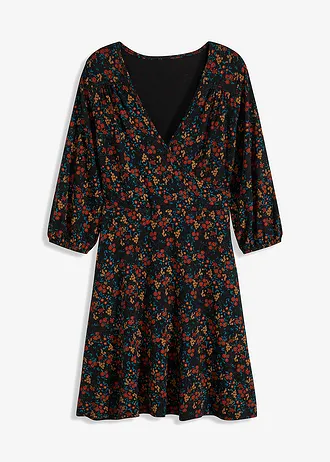 Minišaty ze směsi s viskózou