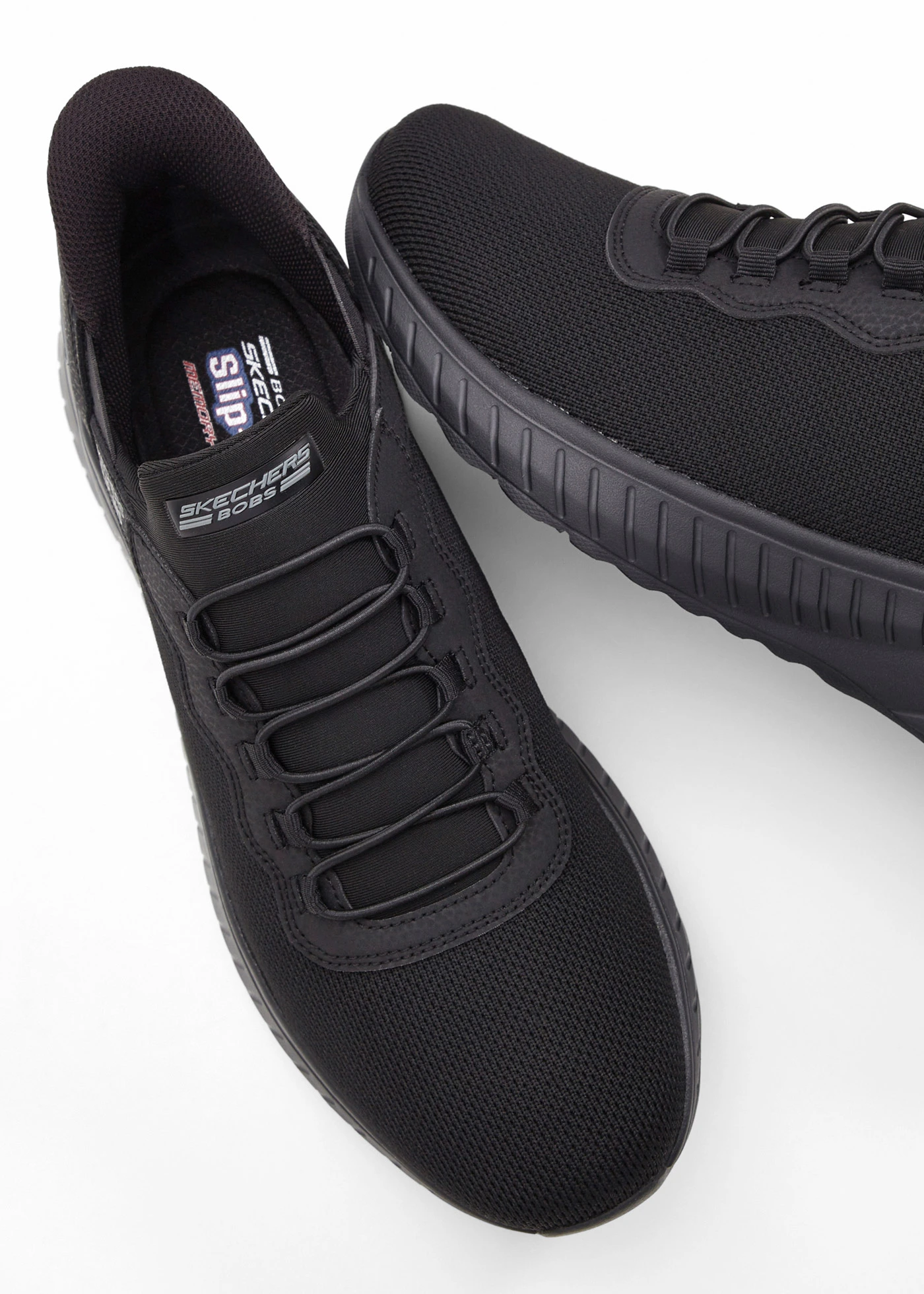 Sneakers Skechers à enfilage facile et mémoire de forme • noir • Boutique bonprix