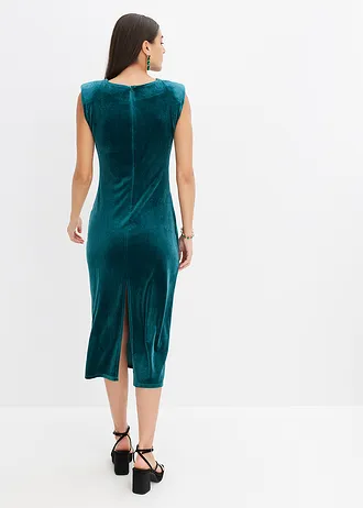 Robe midi, Couleur: vert brillant