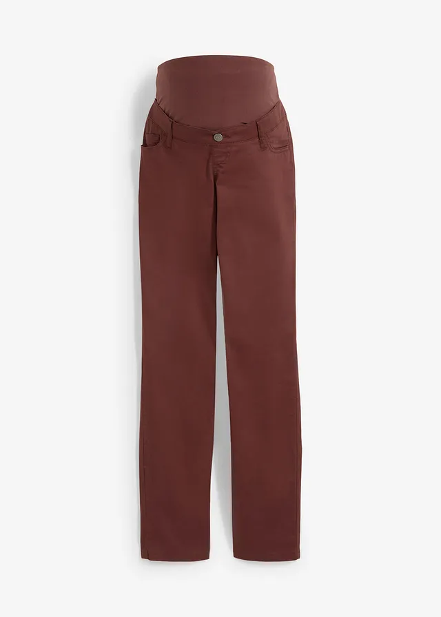 Pantaloni twill-stretch de gravide, slim fit