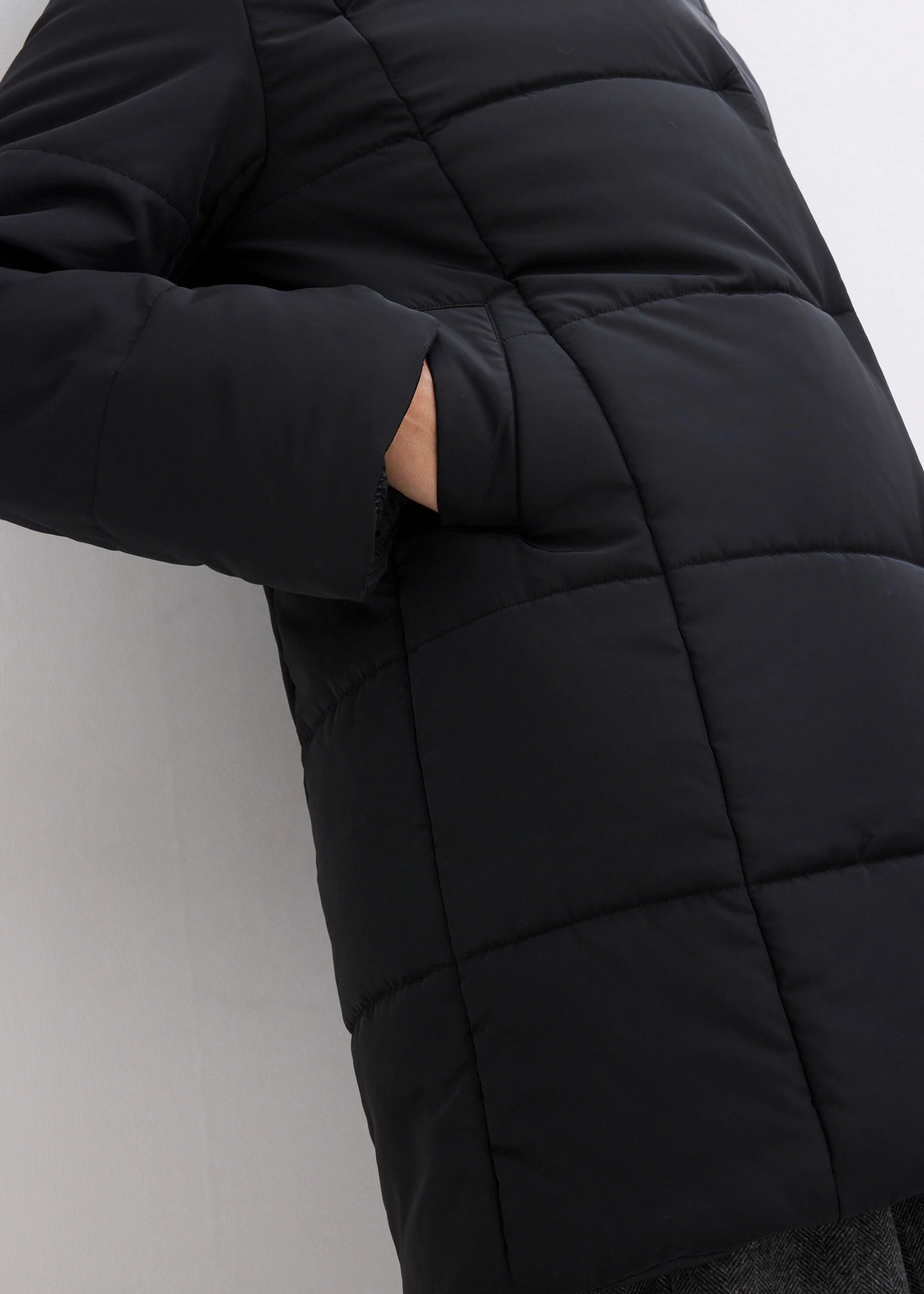 Doudoune avec doublure peluche • noir • Boutique bonprix