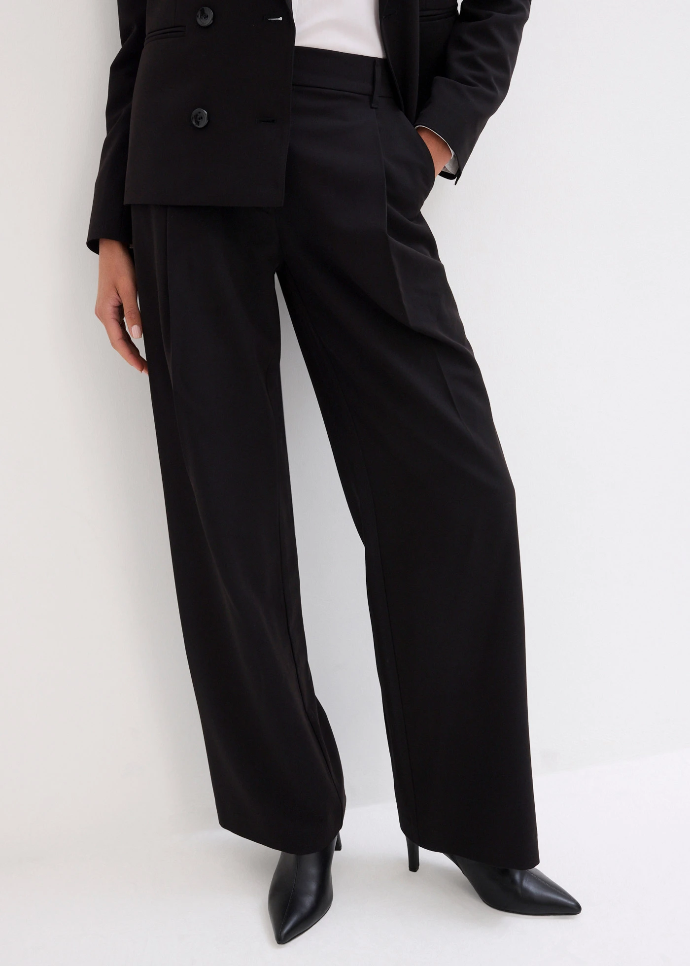 Tailleur pantalon • noir • Boutique bonprix