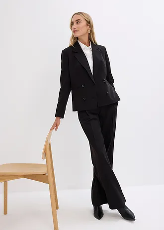 Nadrágkosztüm • fekete • bonprix áruház
