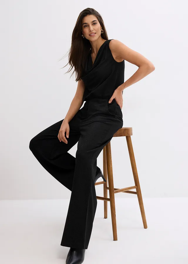 Jumpsuit met glitter • zwart • product-page.page-title-suffix