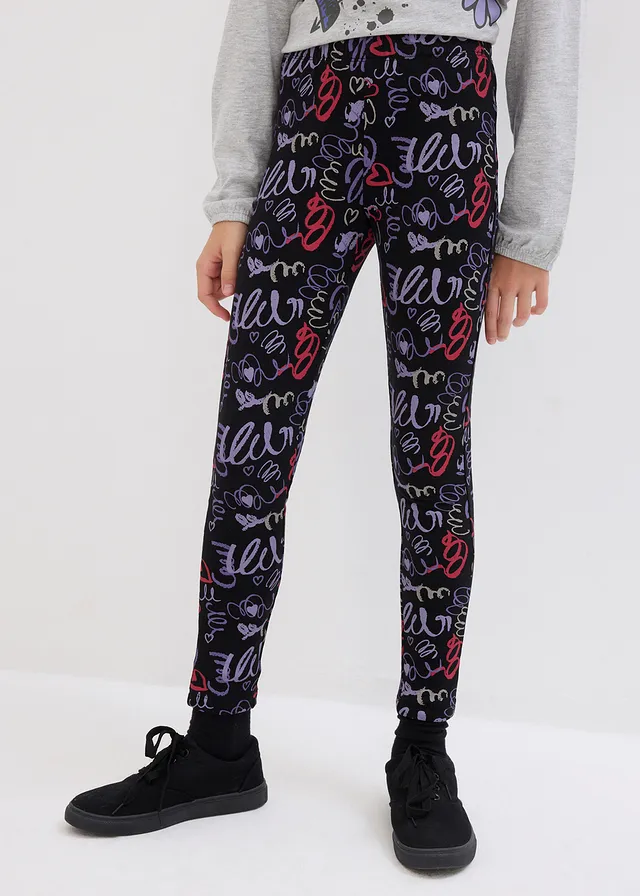 Legging chaud • noir/bleu-violet • product-page.page-title-suffix