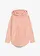 Pull long en polaire douce, oversize, Couleur: rose vintage