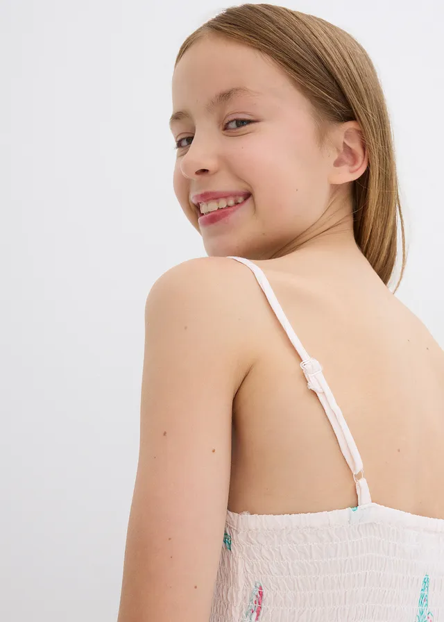Meisjes maxi jurk van soepele viscose • lichtroze • product-page.page-title-suffix