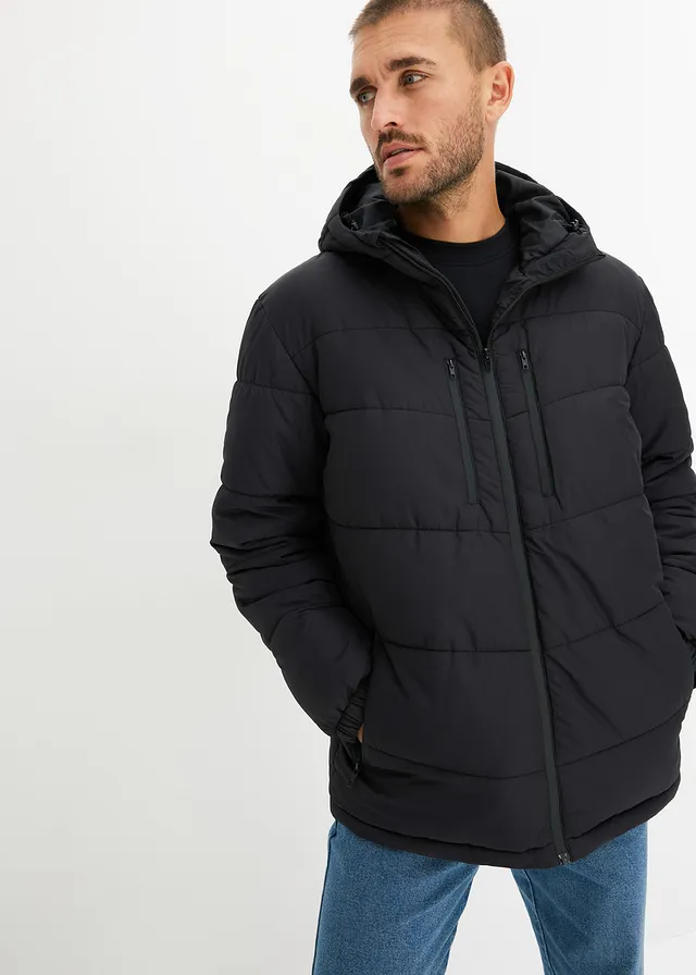 Waterafstotende essential outdoor jas, Kleur: zwart