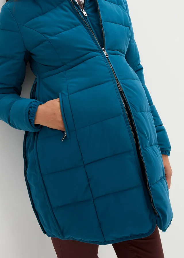 Veste de grossesse/de portage, matelassée • bleu pétrole • product-page.page-title-suffix