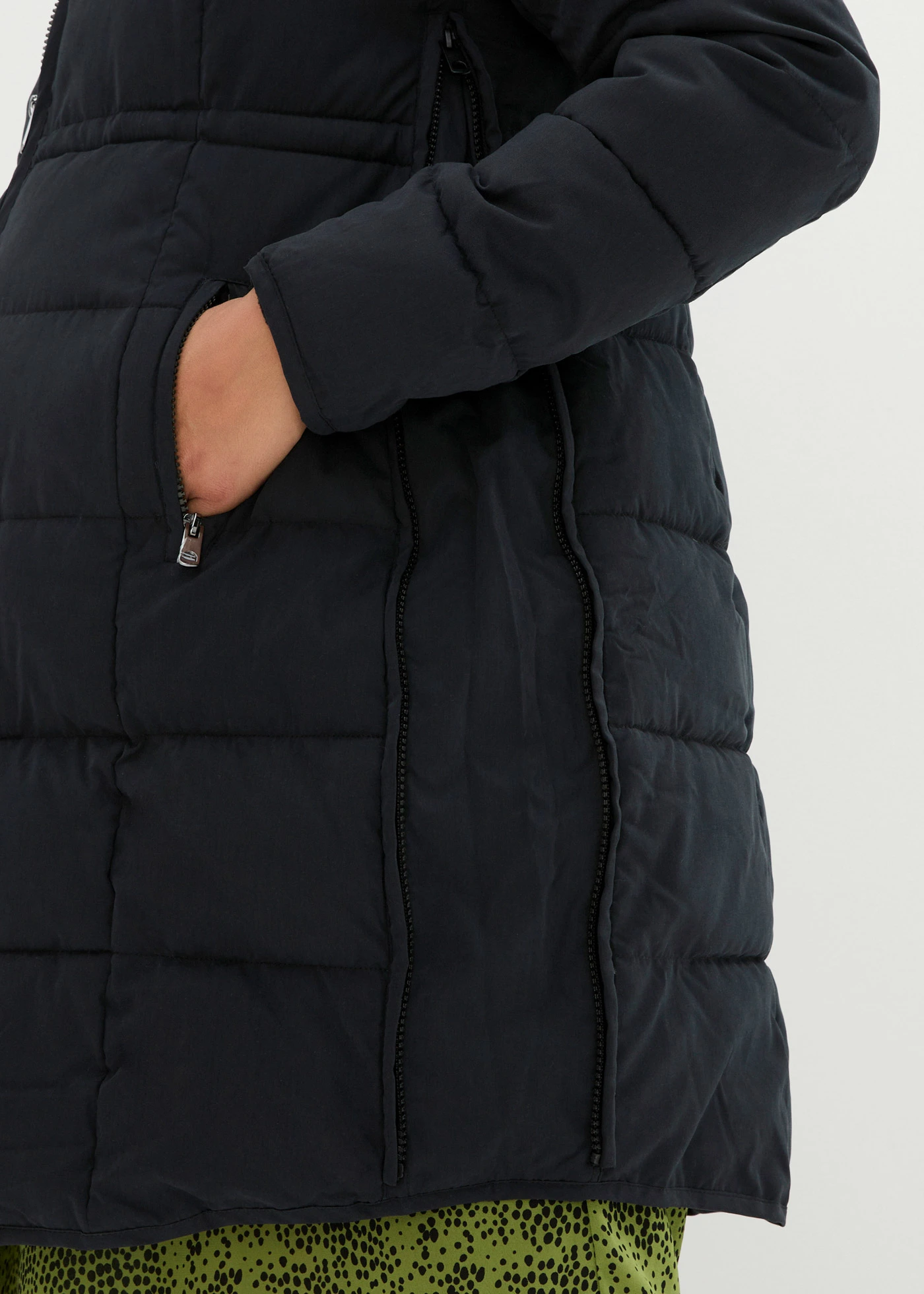 Těhotenská/nosící bunda, prošívaná • černá • bonprix obchod