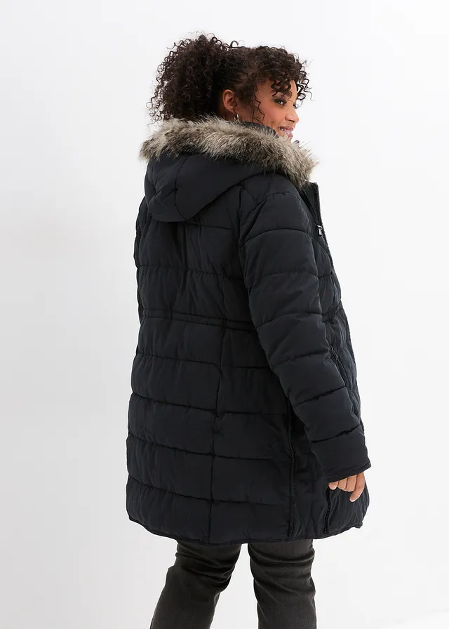 Veste de grossesse/de portage, matelassée, Couleur: noir