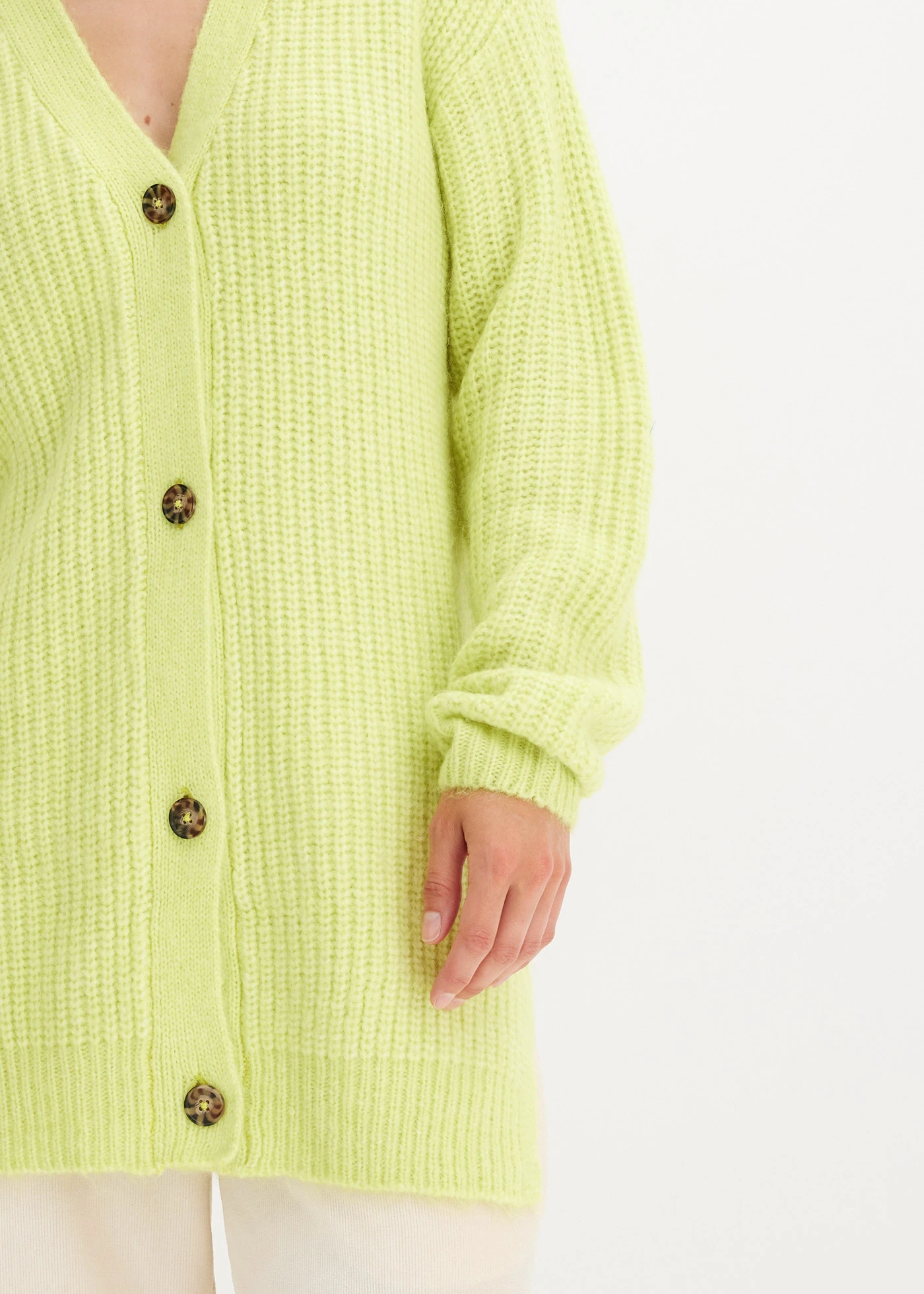 Vest met wol • mintgroen • bonprix online shop