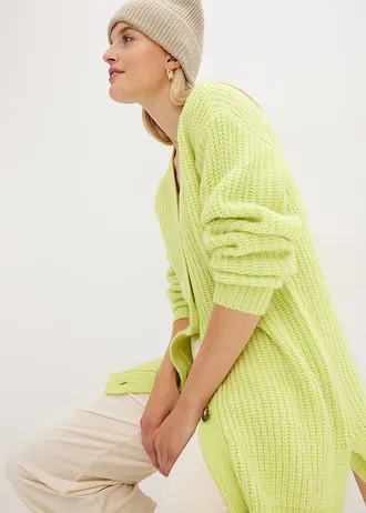 Vest met wol • mintgroen • bonprix online shop