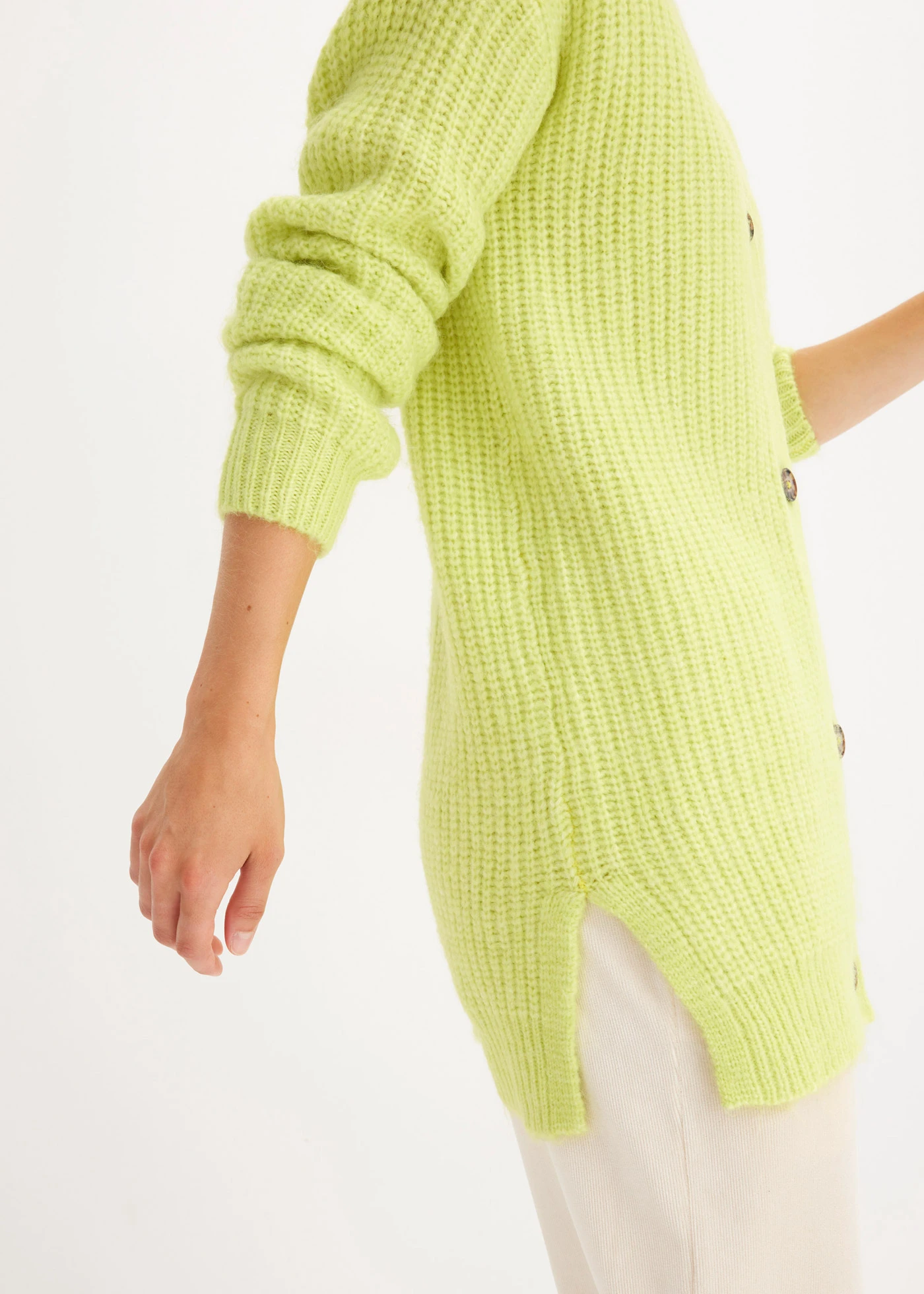 Vest met wol • mintgroen • bonprix online shop