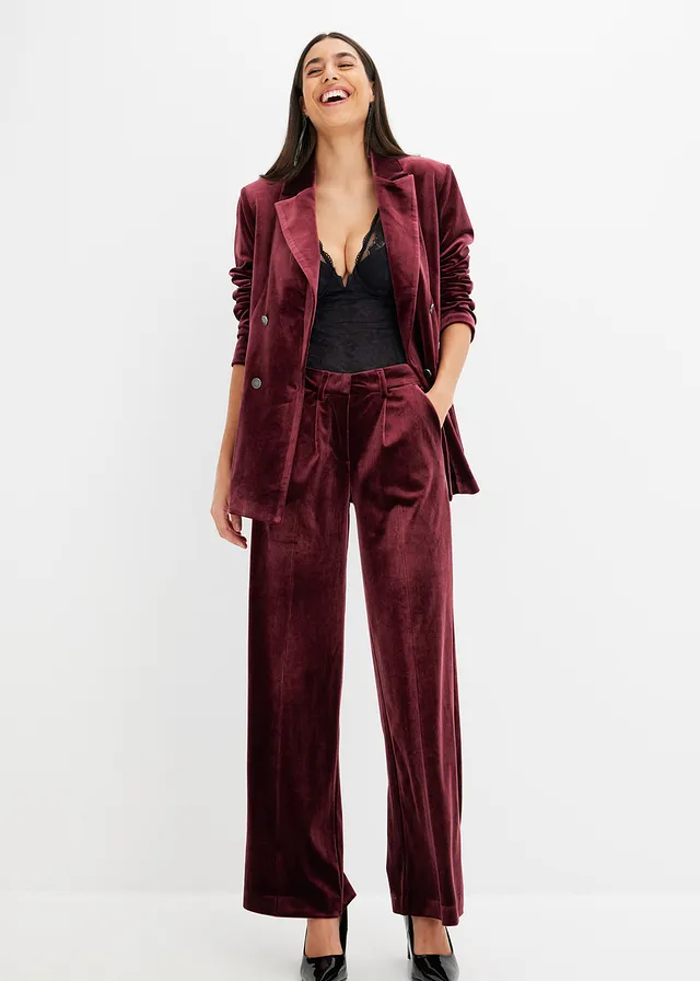 Pantalon en velours doux • rouge érable • product-page.page-title-suffix