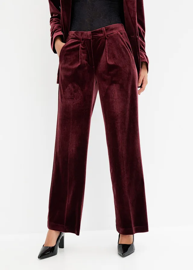 Pantalon en velours doux • rouge érable • product-page.page-title-suffix