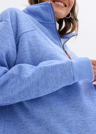 Knuffelzachte boxy sweater • parelblauw • bonprix online shop