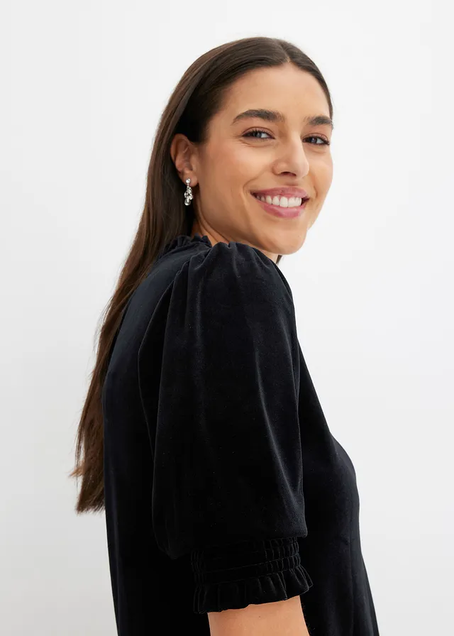 T-shirt avec du velours doux • noir • product-page.page-title-suffix